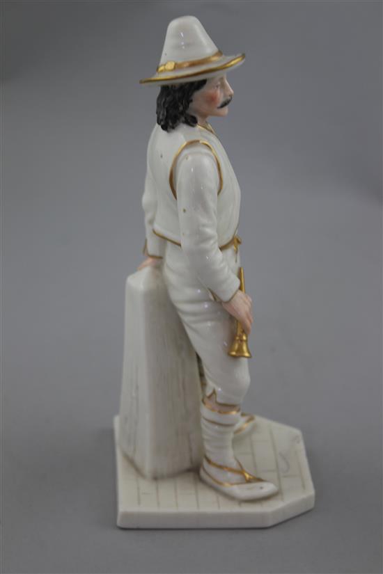 A Royal Worcester figure of The Italian, 18cm